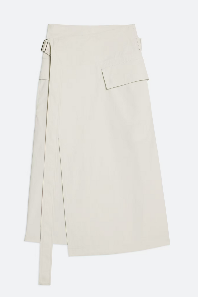 Trench Wrap Skirt Stijl Brussels