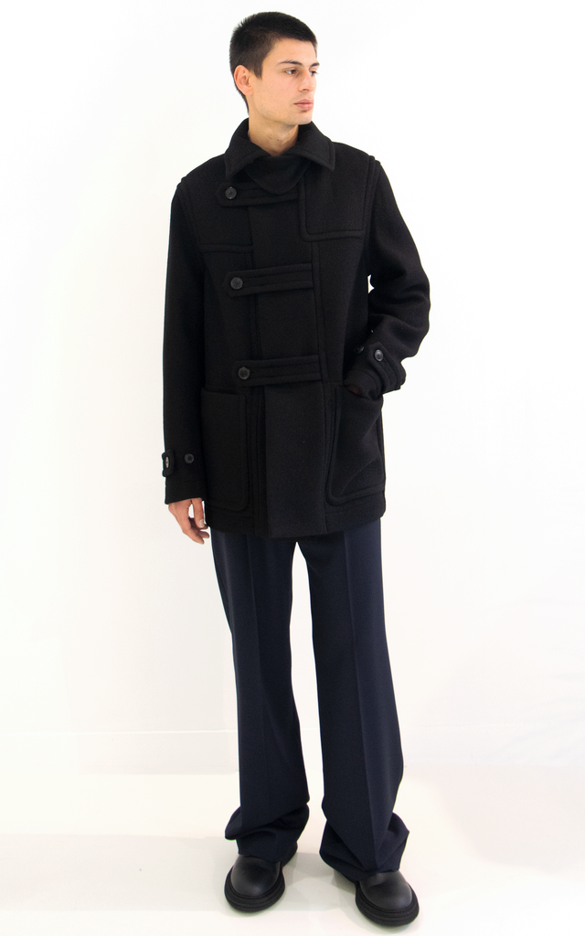 RANNER SLIM FIT CROPPED DUFFLE COAT