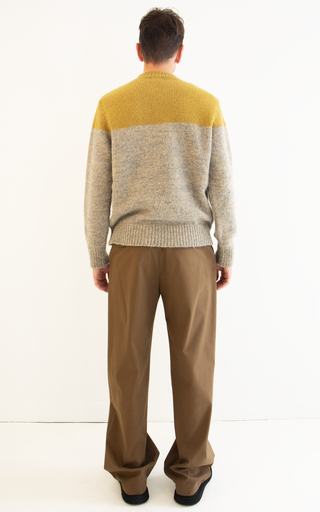 MORITZ LOOSE CREW NECK SWEATER