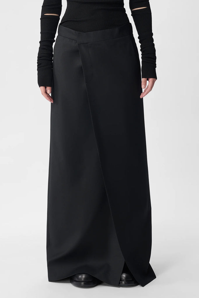 Lykke Long Wrap Skirt