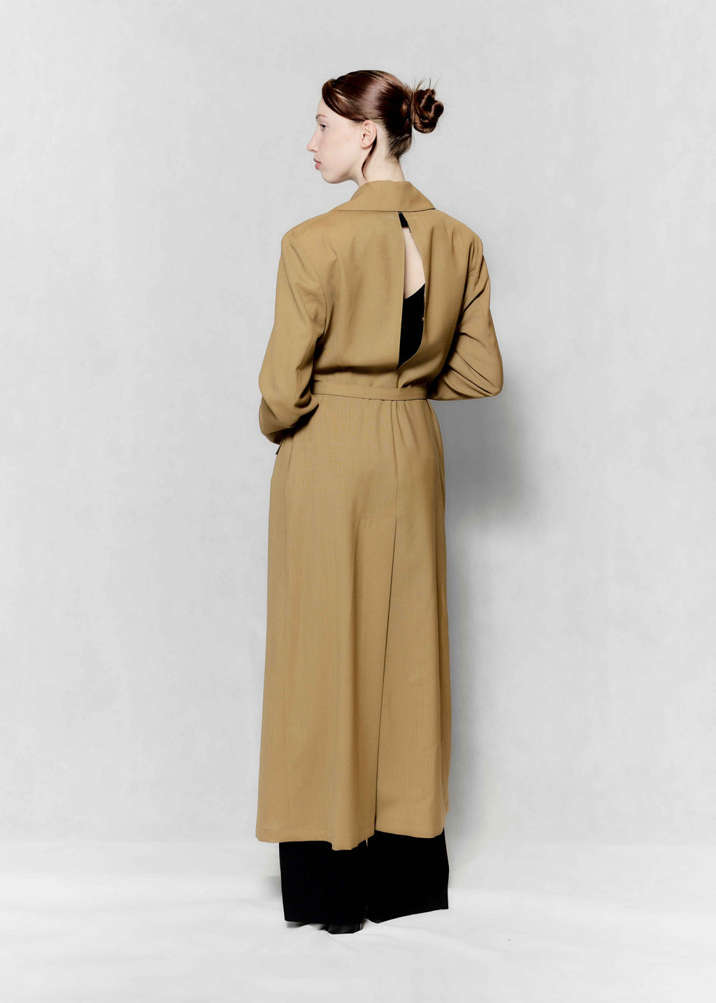 Back slit Coat